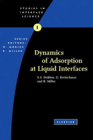 Cover of Dynamics of Adsorption at Liquid Interfaces