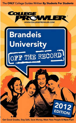 Book cover for Brandeis University 2012
