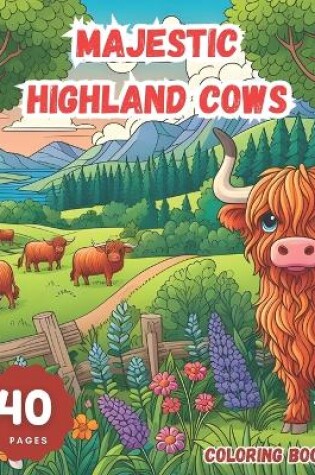 Cover of Majestic Highland Cows