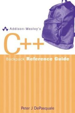 Cover of Addison-Wesley's C++ Backpack Reference Guide