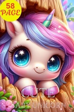 Cover of cute baby unicorn