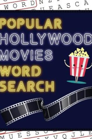 Cover of Popular Hollywood Movies Word Search