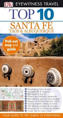 Book cover for DK Eyewitness Top 10 Santa Fe, Taos, & Albuquerque