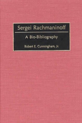 Cover of Sergei Rachmaninoff