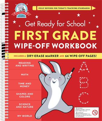 Cover of Get Ready for School: First Grade Wipe-Off Workbook