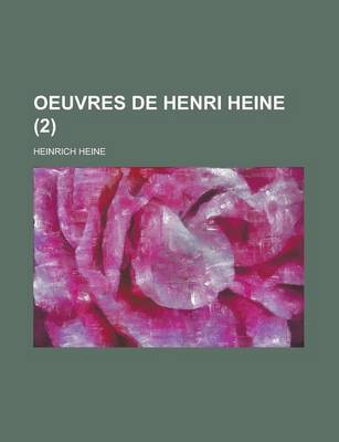 Book cover for Oeuvres de Henri Heine (2)