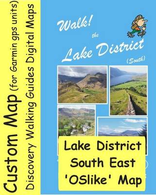 Book cover for Lake District South East OSlike Custom Map