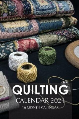 Cover of Quilting Calendar 2021