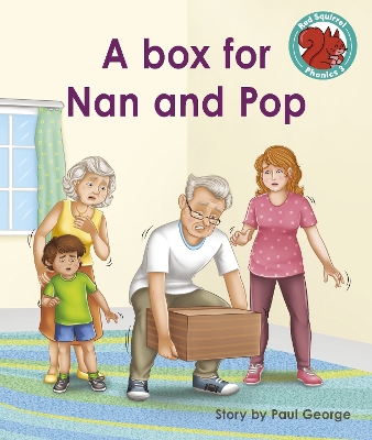 Book cover for A box for Nan and Pop