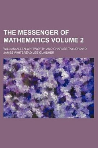 Cover of The Messenger of Mathematics Volume 2