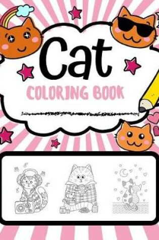 Cover of Cat Coloring Book