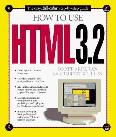 Book cover for How to Use HTML 3.2