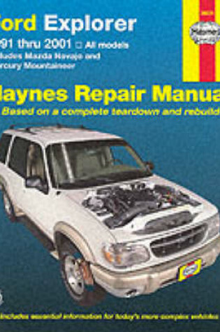 Cover of Ford Explorer, Mazda Navajo and Mercury Mountaineer