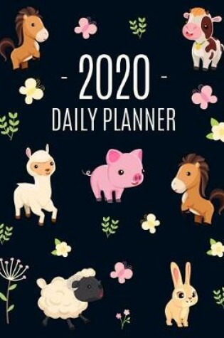 Cover of Farm Animals Planner 2020