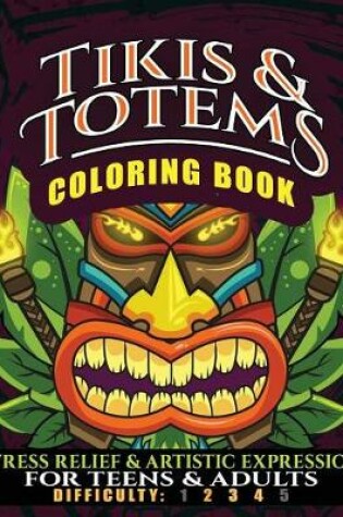 Cover of Tikis & Totems Coloring Book