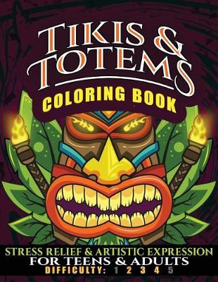 Cover of Tikis & Totems Coloring Book