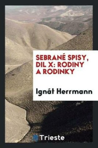 Cover of Sebran  Spisy, DIL X