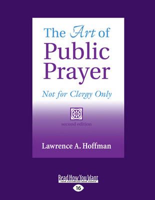 Book cover for The Art of Public Prayer