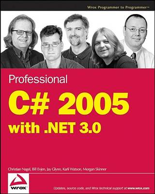 Book cover for Professional C# 2005 with .Net 3.0