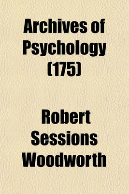 Book cover for Archives of Psychology (175)