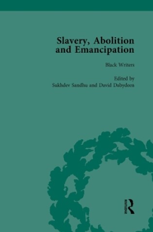 Cover of Slavery, Abolition and Emancipation Vol 1