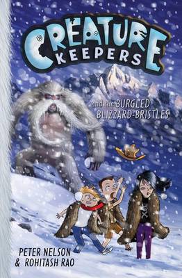 Book cover for Creature Keepers and the Burgled Blizzard-Bristles