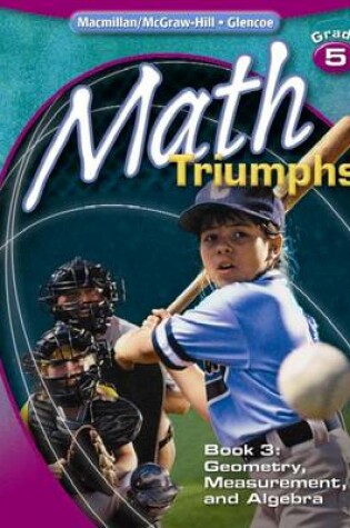 Cover of Math Triumphs, Book 3 Grade 5