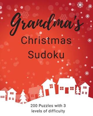 Book cover for Grandma's Christmas Sudoku