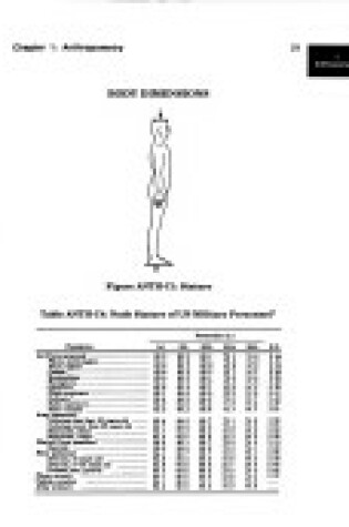 Cover of Handbook of Ergonomic and Human Factors Tables