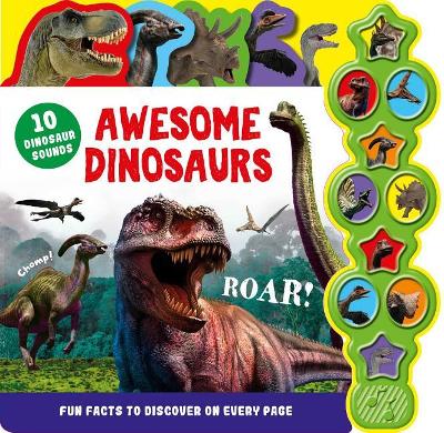 Book cover for Awesome Dinosaurs