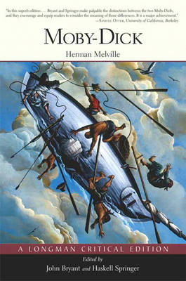 Book cover for Moby Dick, A Longman Critical Edition