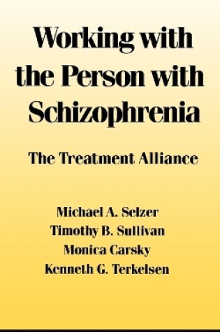 Cover of Working With the Person With Schizophrenia