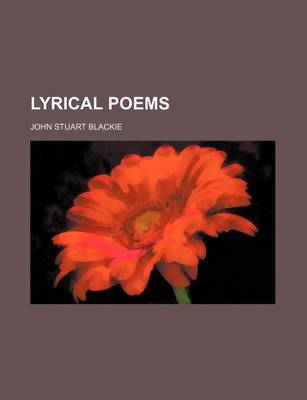 Book cover for Lyrical Poems