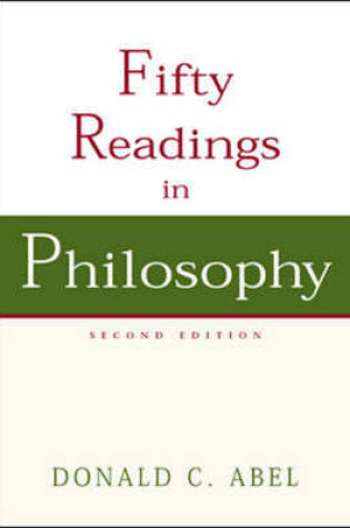 Cover of Fifty Readings in Philosophy