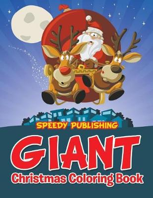 Book cover for Giant Christmas Coloring Book