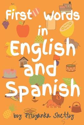 Book cover for First Words in English and Spanish