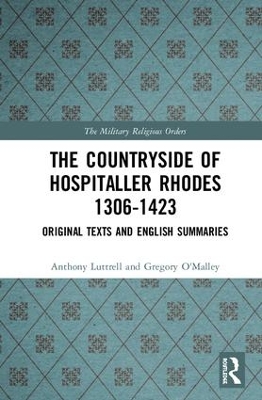 Book cover for The Countryside Of Hospitaller Rhodes 1306-1423