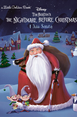 Cover of I Am Santa (Disney Tim Burton's The Nightmare Before Christmas)