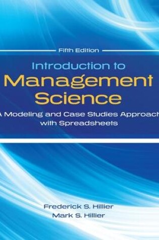 Cover of Introduction to Management Science with Student CD and Risk Solver Platform Access Card