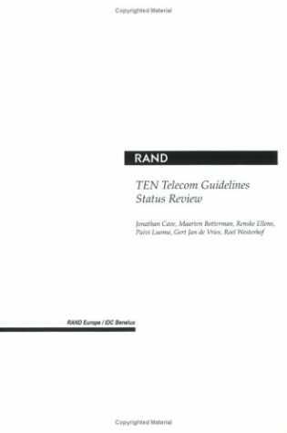 Cover of Ten Telecom Guidelines Status Review