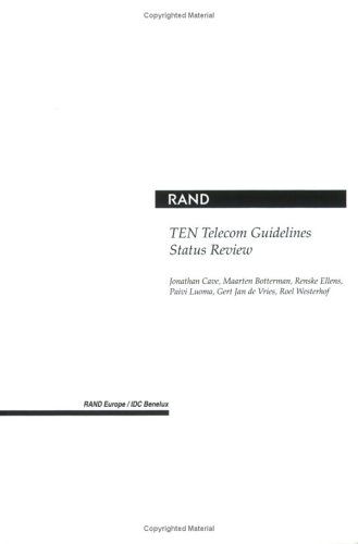 Book cover for Ten Telecom Guidelines Status Review