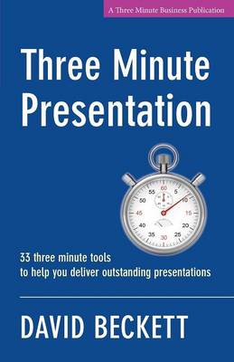 Book cover for Three Minute Presentation