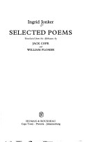 Book cover for Selected Poems