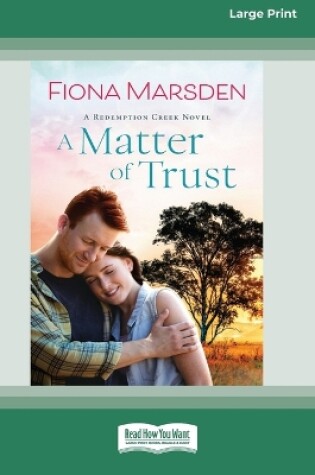 Cover of A Matter of Trust [Large Print 16pt]