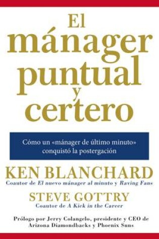Cover of M�nager Puntual Y Certero