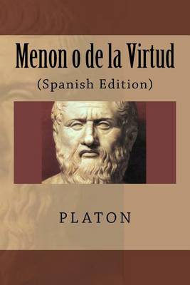 Book cover for Menon O de la Virtud (Spanish Edition)
