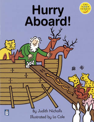 Book cover for Hurry Aboard! Extra Large Format Read Aloud