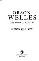 Book cover for Orson Welles, Volume 1