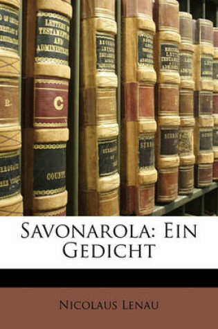 Cover of Savonarola