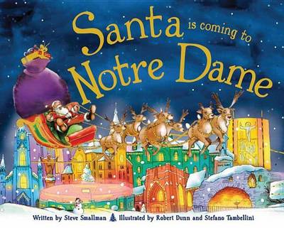 Book cover for Santa Is Coming to Notre Dame